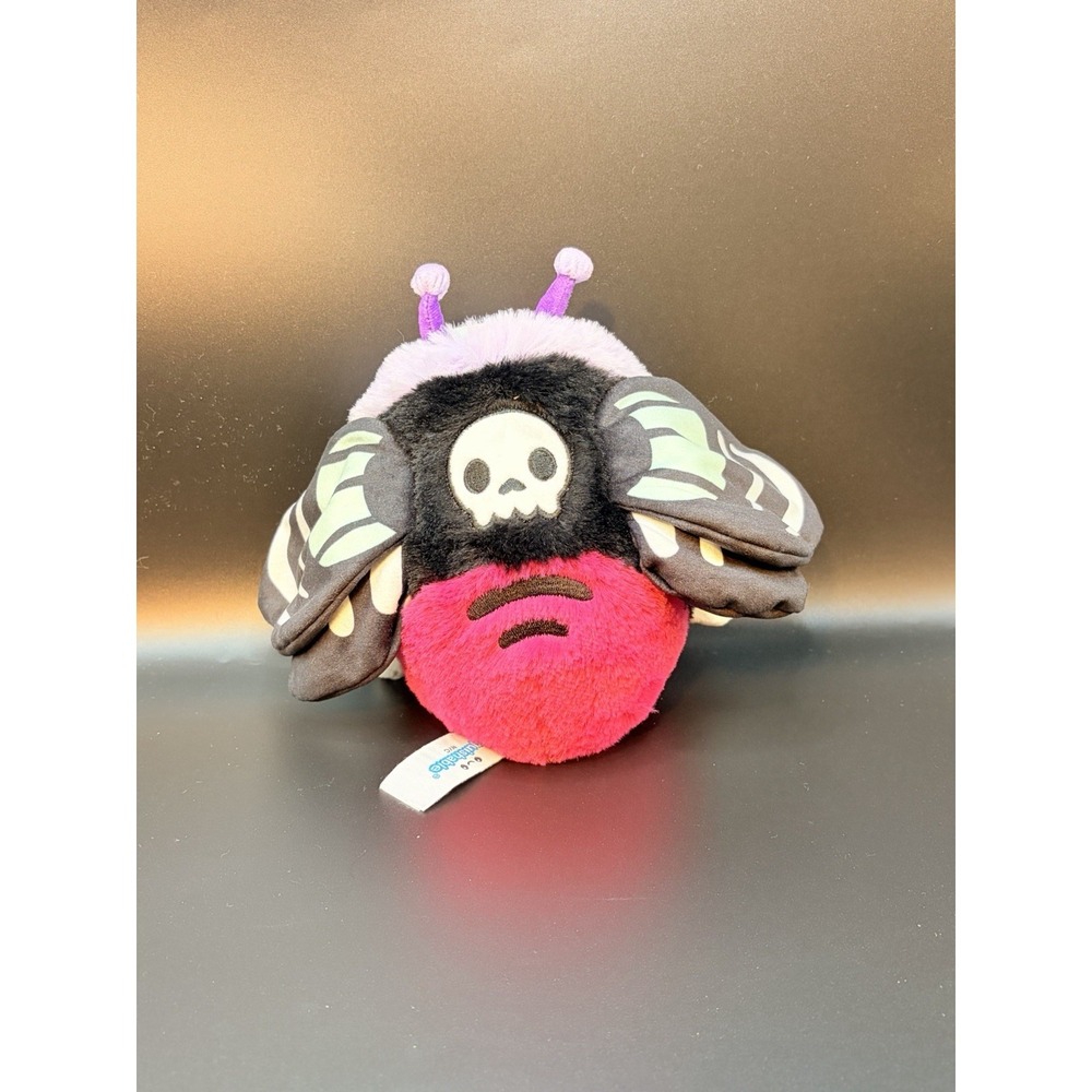 Squishable Poison Hawkmoth Plush Stuffed Animal Purple Insect Butterfly Moth 6" - Picture 4 of 13